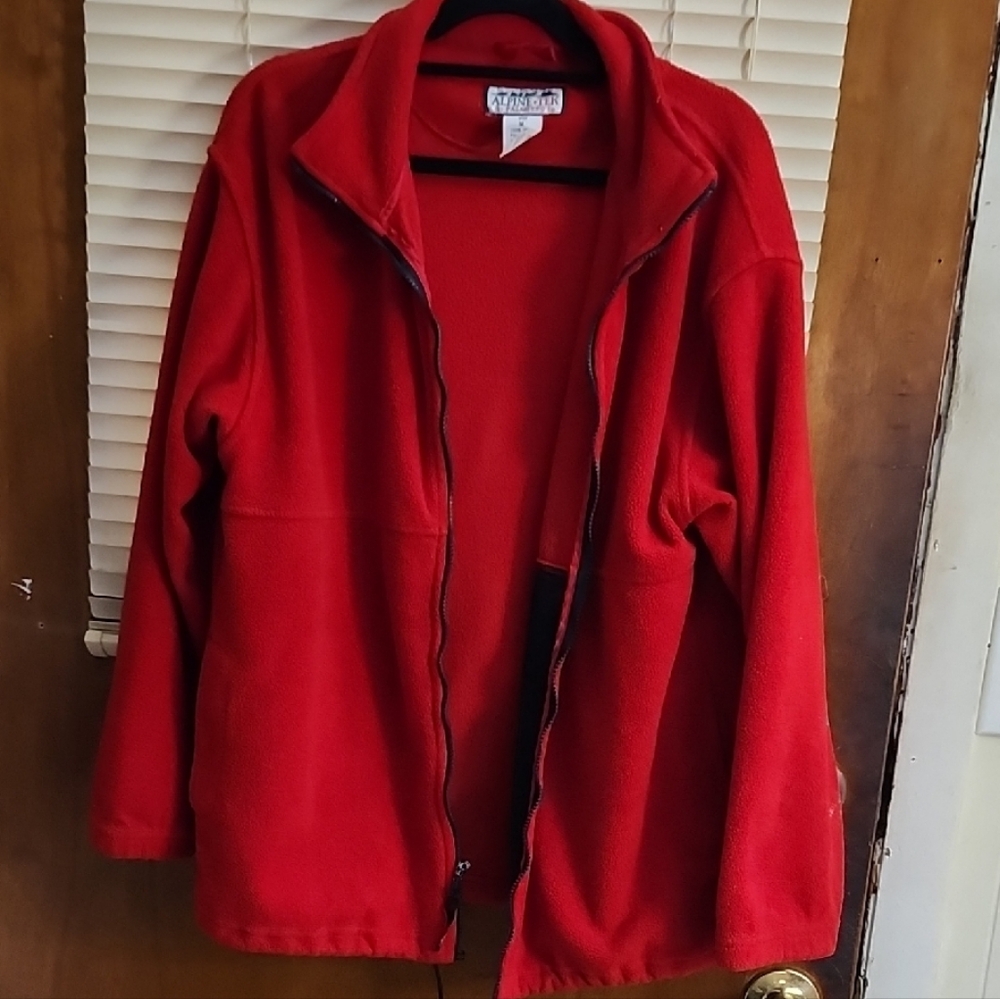 Red Fleece Jacket
